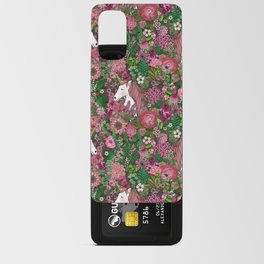Unicorns in a Rose Colored Garden  Android Card Case