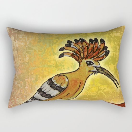 Hoopoe 2 / Nature Rectangular Pillow