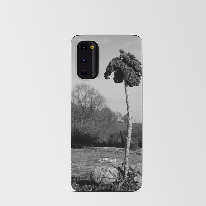 Kale in Black and white Android Card Case