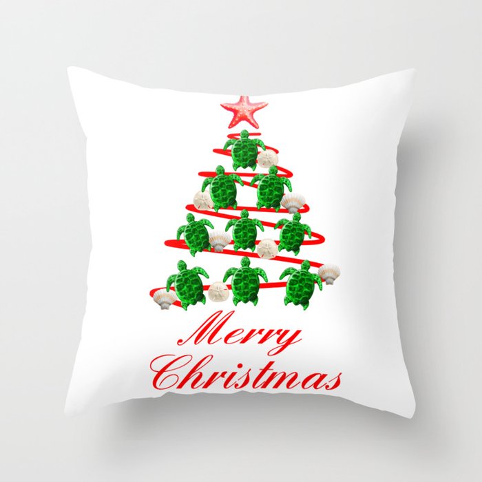 Coastal christmas sales pillow covers