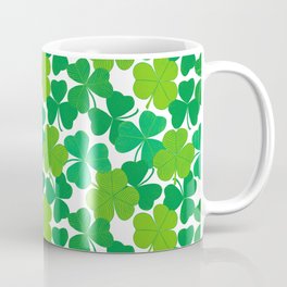 Shamrock Pattern Coffee Mug