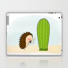 Lovestruck hedgehog Laptop Skin