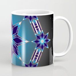 Morning Star Circle (Blue) Coffee Mug