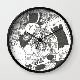 Posting A Letter Wall Clock