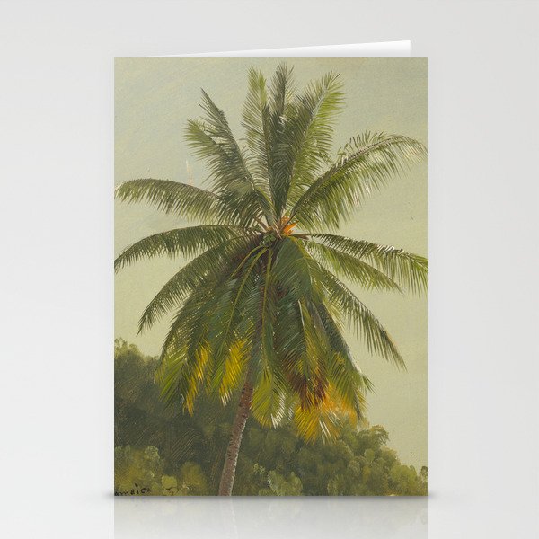 Palm Trees, West Indies, 1865 Stationery Cards