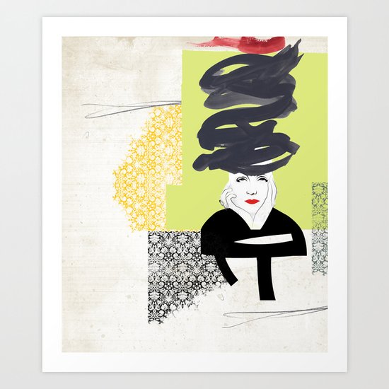 Greta Art Print