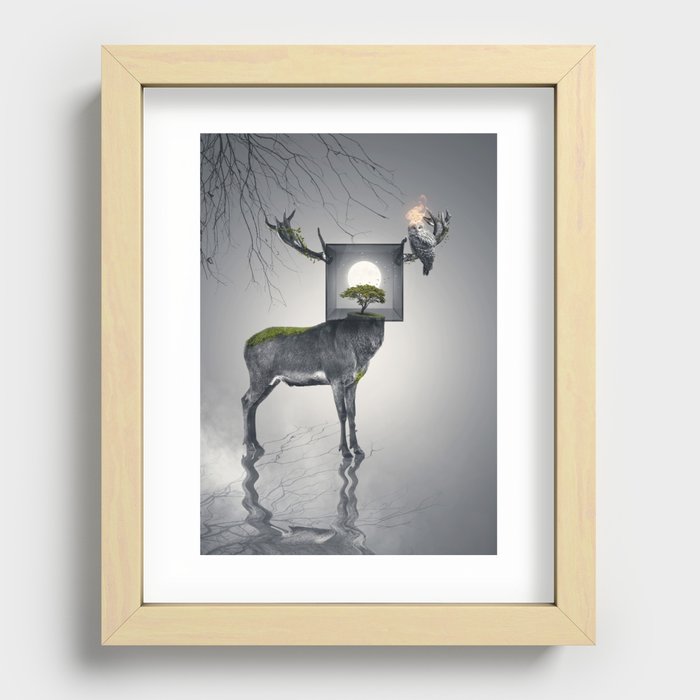 Within Recessed Framed Print