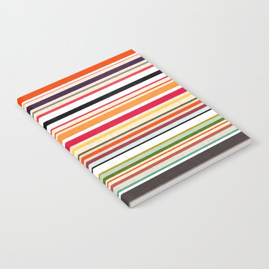 apartment stripe Notebook