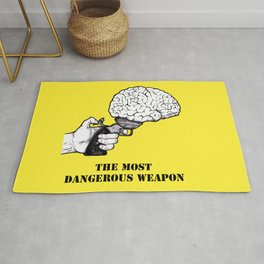 THE MOST DANGEROUS WEAPON Rug