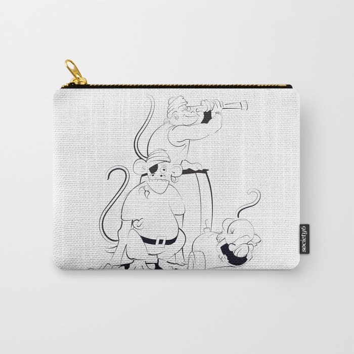 A Scurvy Pirate Crew Carry-All Pouch