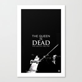 The Queen Is Dead Canvas Print