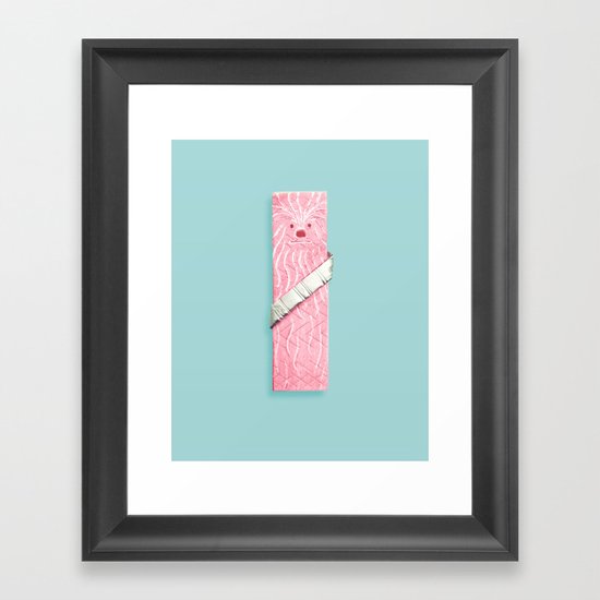 Chewy Framed Art Print