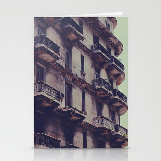 missing balcony Stationery Cards