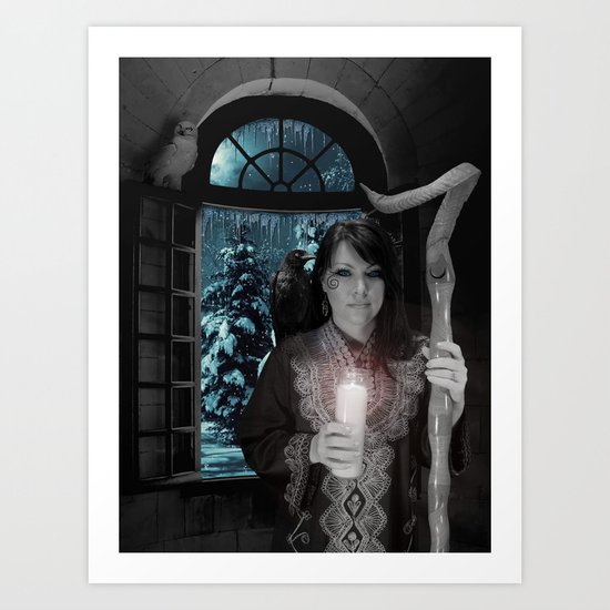 Spirit Of The Winter Solstice Art Print