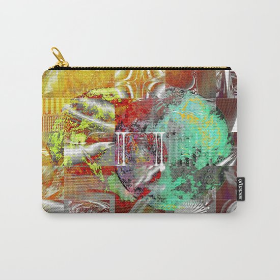 technical mosaic world Carry-All Pouch