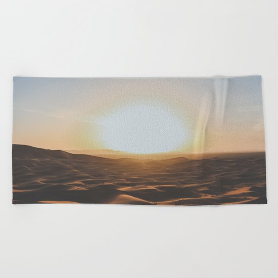 Merzouga, Morocco Beach Towel