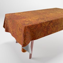 Vintage Copper Rust, Minimalist Art Tablecloth