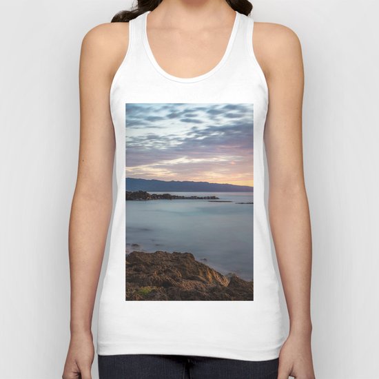 Sea Long exposure Unisex Tank Top