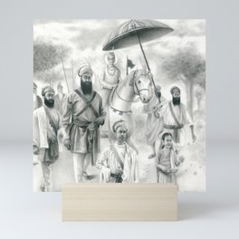 The Guru's wedding Mini Art Print