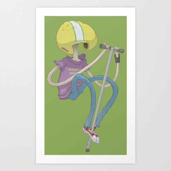 Commander Keen Art Print