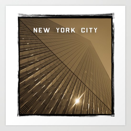 World Trade Center Reborn - New York City Art Print