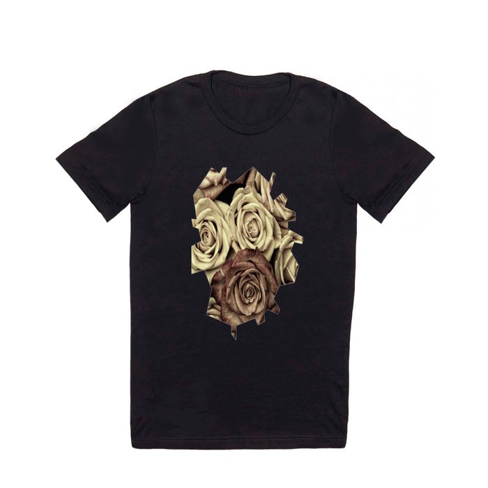 Brown Roses T Shirt