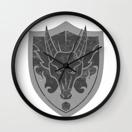 D&D Dragon Crest Wall Clock
