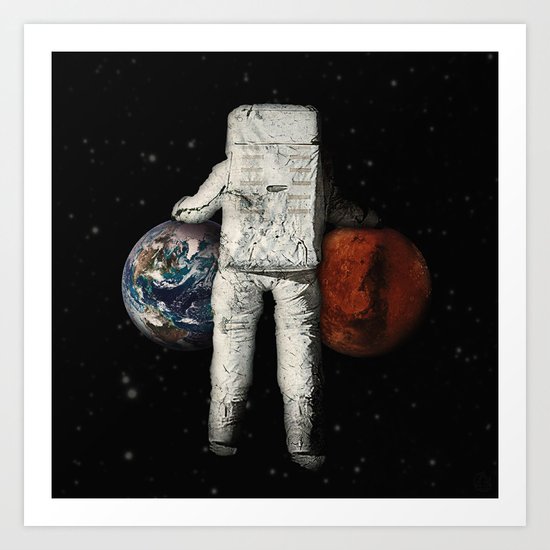 Carry On Art Print