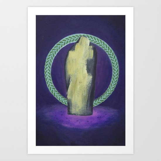 Little Footprints Art Print