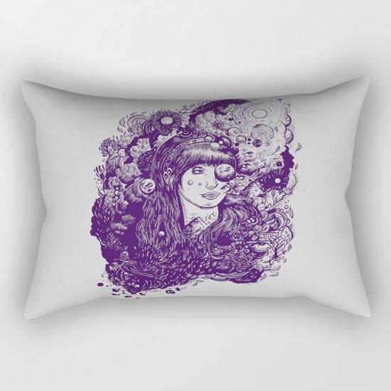 Look At The Light Rectangular Pillow