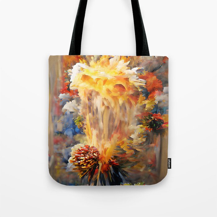 Explosive Resolution Tote Bag