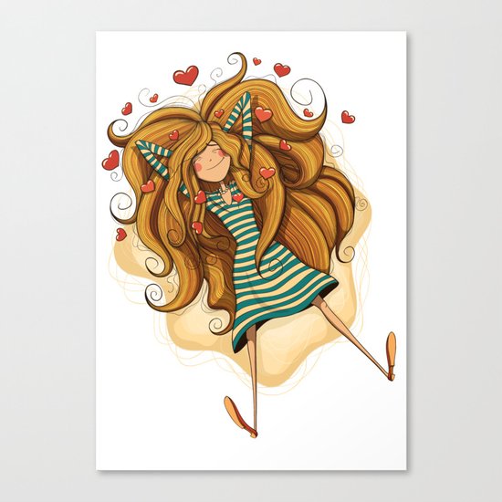 Amorousness Canvas Print