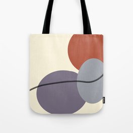 Rocks on a beach abstract  Tote Bag