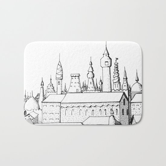 fabulous city Bath Mat