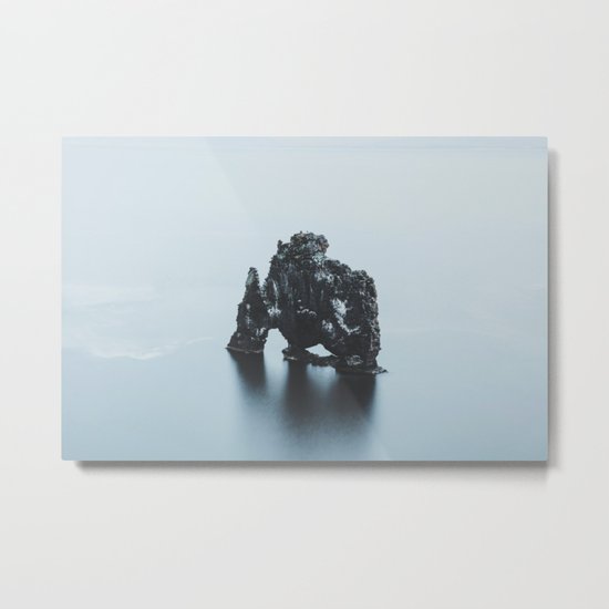 Hvitserkur, Iceland Metal Print