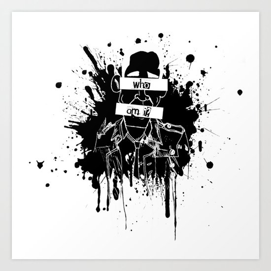 GuessWho? *remastered* Art Print