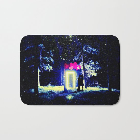 Love in the Dark Bath Mat