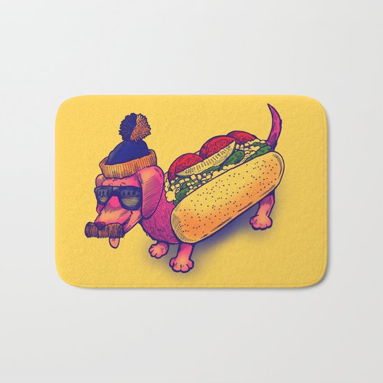 Chicago Dog Bath Mat