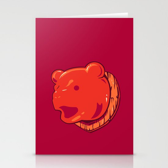 Bear prize Stationery Cards