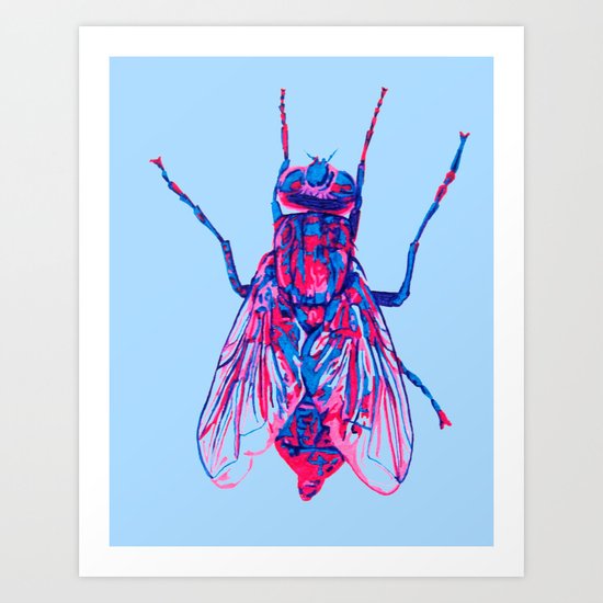 House Fly Art Print