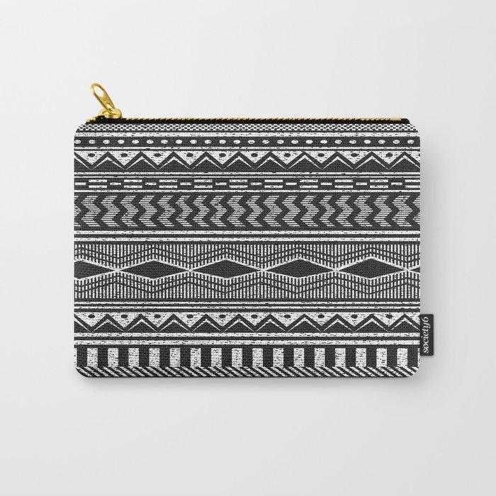 Ethnic Black Carry-All Pouch