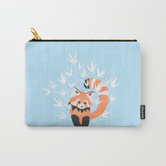 Baby Red Panda / Sky Carry-All Pouch