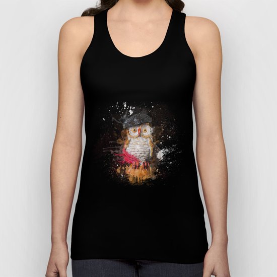 Spain Owl Unisex Tank Top