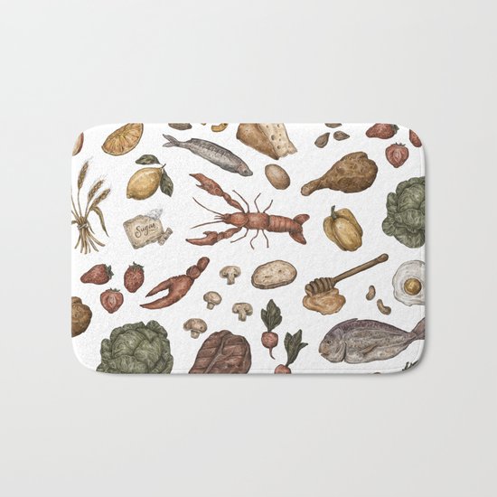 Food Bath Mat