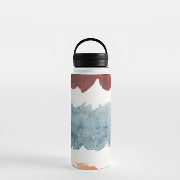 27  Watercolor November 2021 211130 Painting Valourine Original Design Color Bright Modern Contemporary  Water Bottle