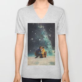 I'll Take you to the Stars for a second Date V Neck T Shirt