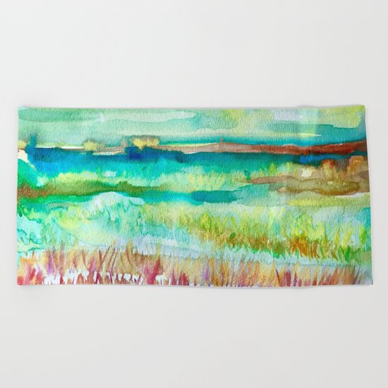 Birthday Spaces Beach Towel