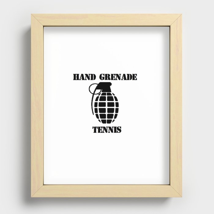 Grenade! Recessed Framed Print