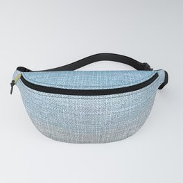 Rustic Farmhouse Country Cloth Blue Fanny Pack