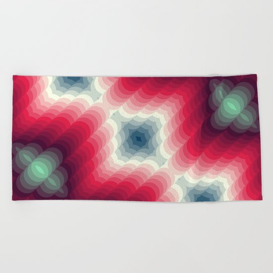 Optical Effect Beach Towel